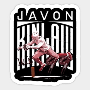 Javon Kinlaw San Francisco Goal Line Sticker